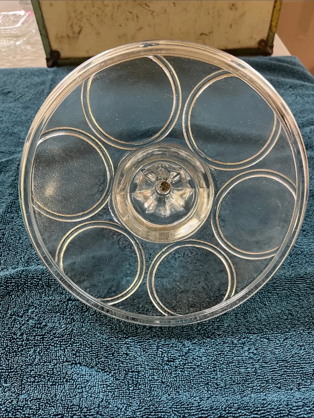 Vintage beverage tray